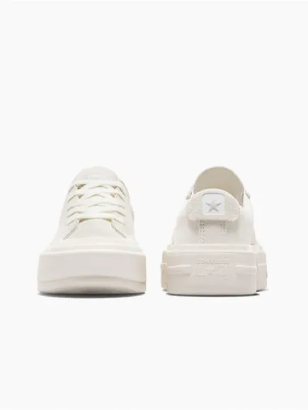 NEW Converse CTAS Cruise OX Womens Canvas Platform Sneakers White Egret SZ-9.5 - Image 8