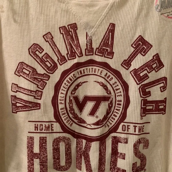 VIRGINIA TECH HOKIES Womens Size M Pro Edge Knights Apparel Thermal Shir… - Image 3