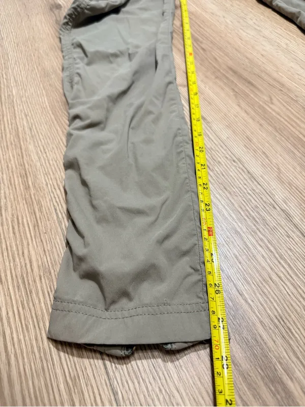 Anatomie Khaki Travel Pants Women's XS Slim Zip Ankle Stretch Hiking Golf - Image 5