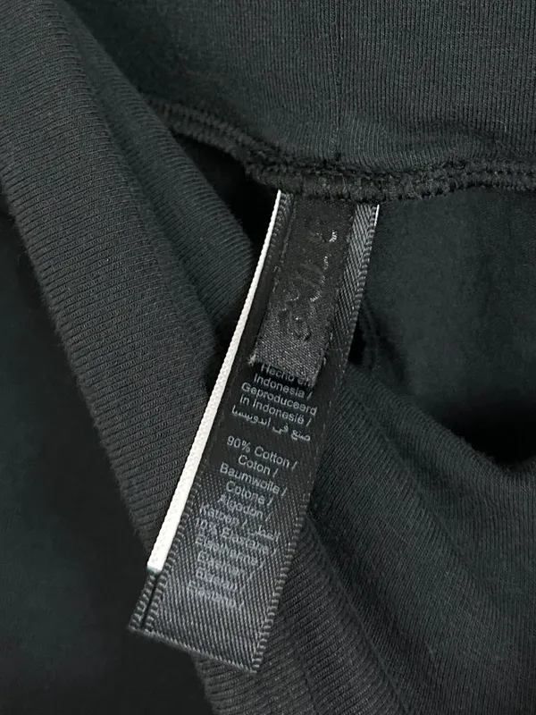 SKIMS Foldover Pants in Soot Black Size Large - Image 4