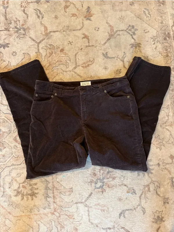 Charter Club Dark Brown Corduroy Shorts - Image 2