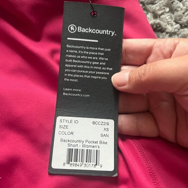 NWT Back Country‎ XS Biker Shorts - Image 4
