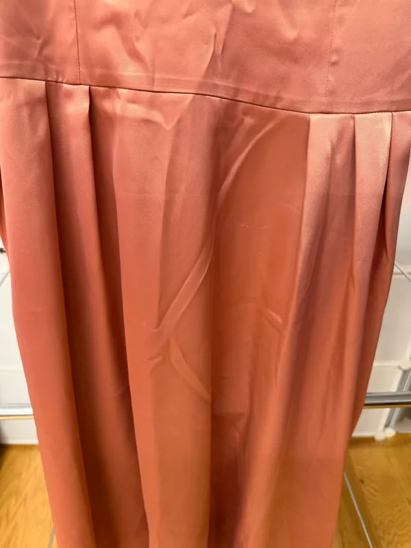 H&M Pink Satin Dress - Image 3