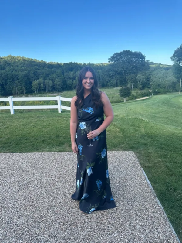 Sachin + Babi Delphine One Shoulder Gown - Image 4