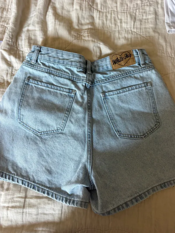 White Fox Boutique High-Waisted Shorts - Image 2