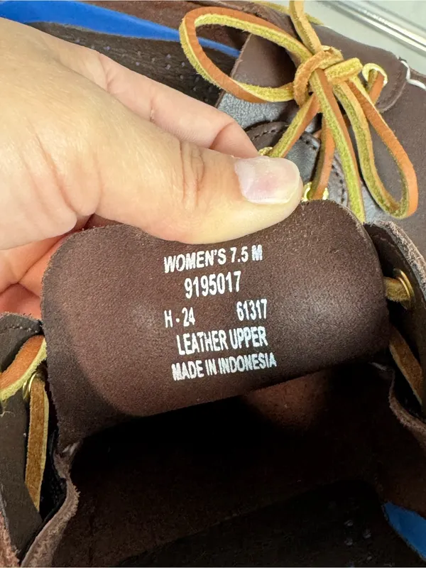 SPERRY Top Sider Women Brown Deck Crew Casual Water Shoes Shoe 9195017 7.5M - Image 5
