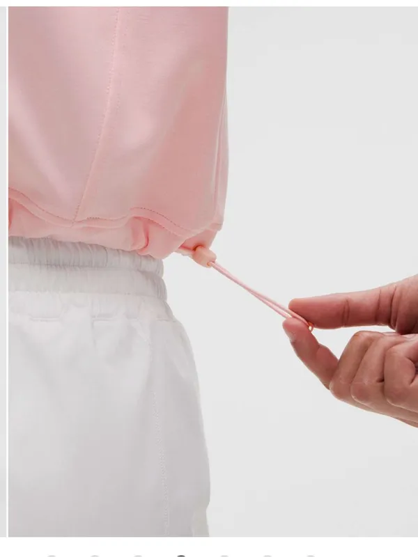 NWT Lululemon Brushed Softstreme Half Zip/ 
Strawberry Milkshake - Image 3