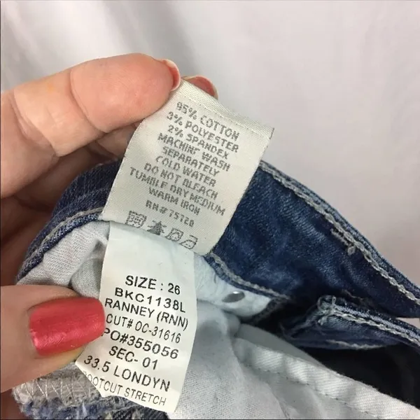Vintage BKE blue faded Londyn fit Bootcut jeans - Image 10