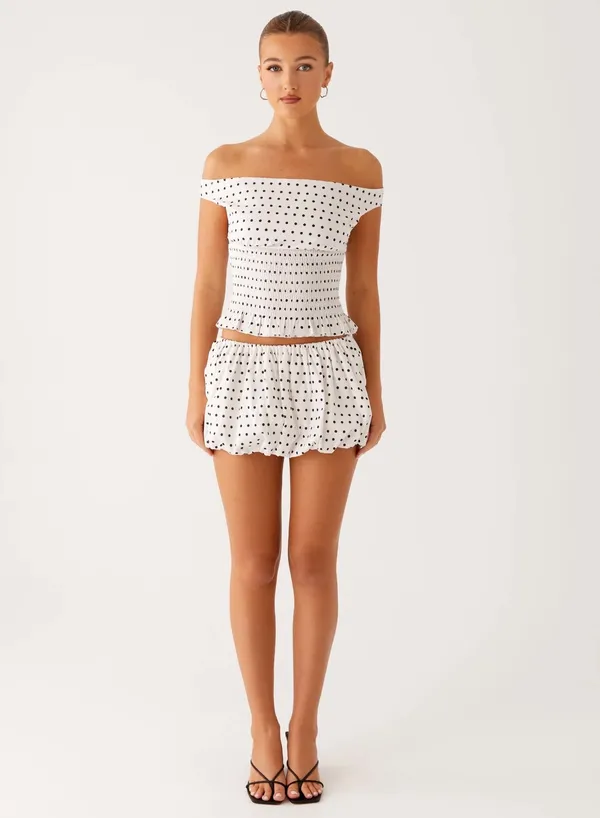 Peppermayo Heather mini skort - Image 2