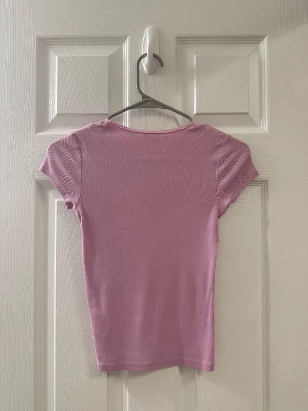 Cotton On Cotton T-Shirt Ribbed - Image 2
