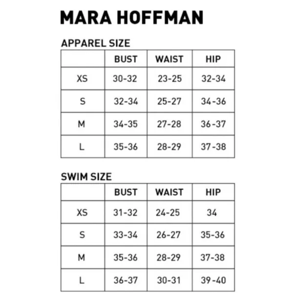 Mara Hoffman Womens Abigail Ivory Multi Bandeau Bikini Top Size S - Image 7