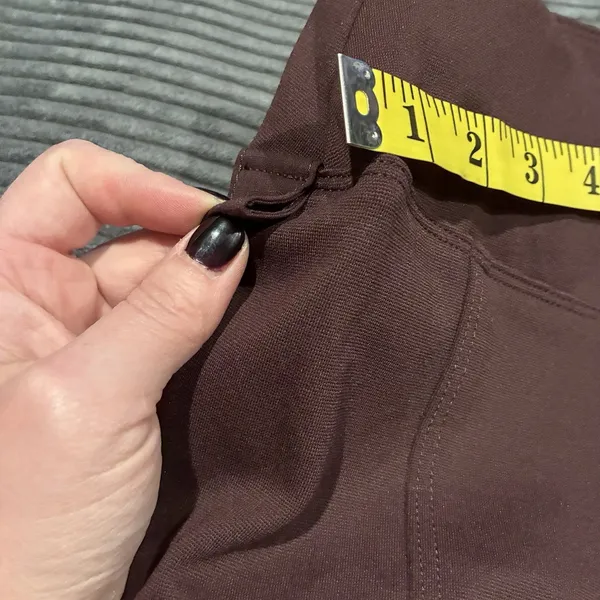 Carhartt Women's Force Fitted Lightweight Utility Leggings Brown Sz Small - Image 8