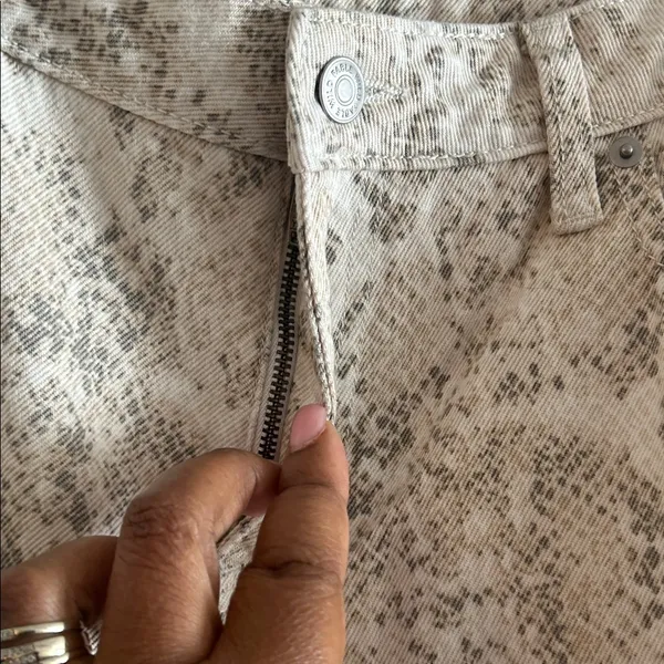 Wild Fable Neutral Snake Print Wide Leg Pants - Image 5