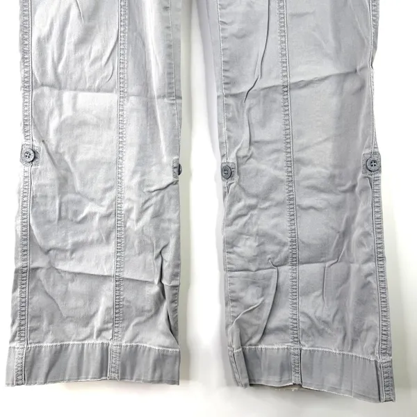 The North Face Women's Gray Cotton Pants Size 4 - Image 2