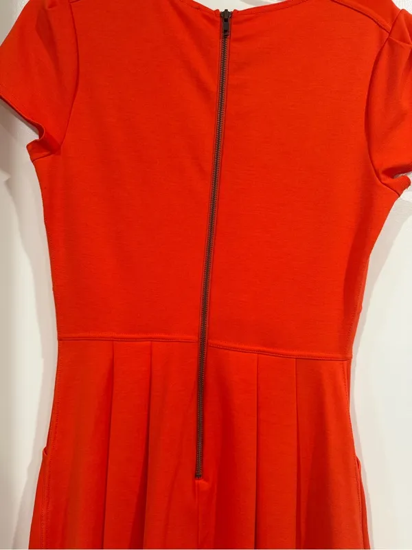 Gianni Bini Bright Red Short Sleeve Dress​ - Image 10
