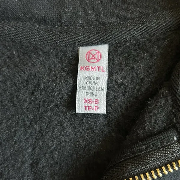 Kgmtl fleece half zip jacket Black Size undefined - Image 2