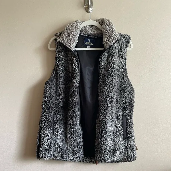 ‎Simply Southern faux fur vest - Image 8