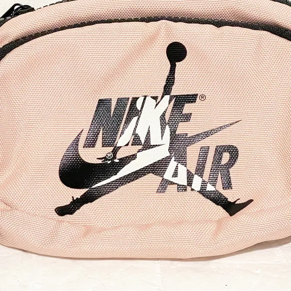 Nike Air Jordan Women’s Crossbody Bag Waist Fanny Pack Coral‎ Pink 9A0260-A7F - Image 3
