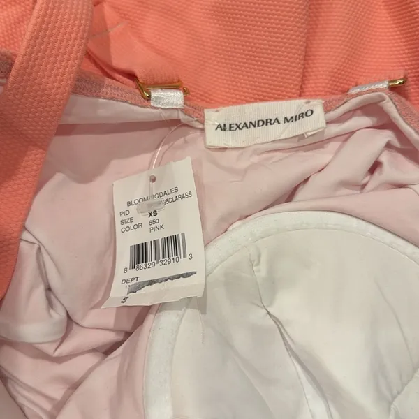 Alexandra Miro Clara Underwire One Piece Swimsuit - Pink Size XS - Image 10