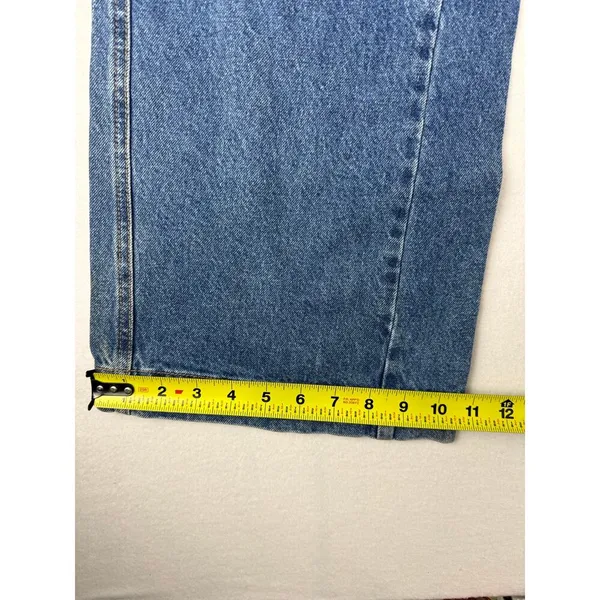 We The Free Free People M Modern Meadow High Rise Wide Leg Denim Pants M - Image 5