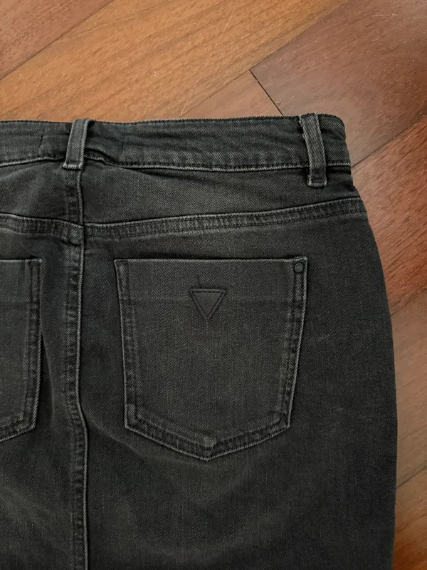 DENIM MINI SKIRT - Image 6