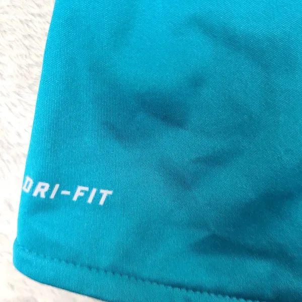 Nike Green Running Jacket with Neon yellow inside Thumb Holes & Back Pockets Med - Image 7