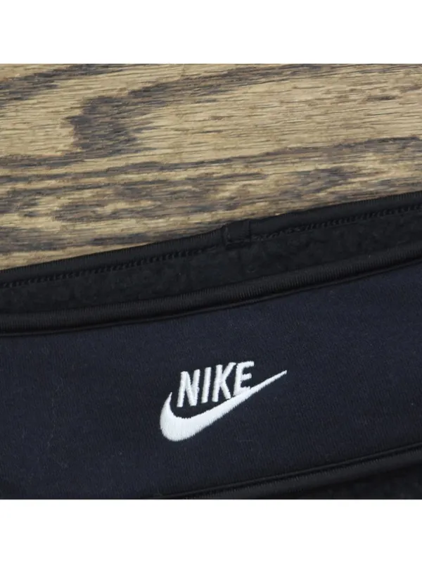 NWT Nike Womens Headband Club Fleece N.100.4360.0 Black / White - Image 7