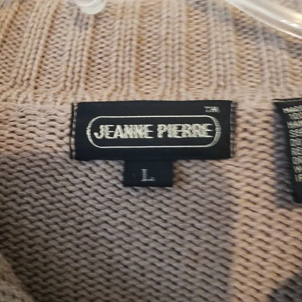 Jeanne Pierre Cardigan Size Large - Image 3