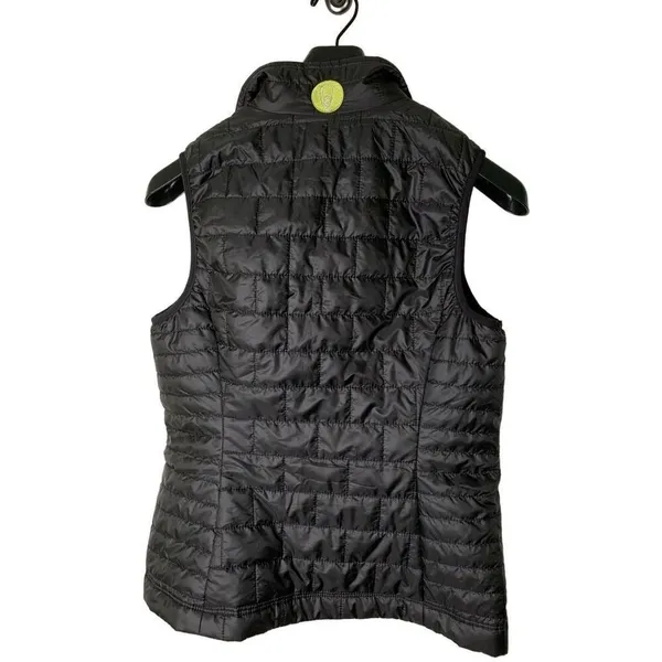 Patagonia nano puff quilted vest black logo women's size small NEW NWT 84247 - Image 2