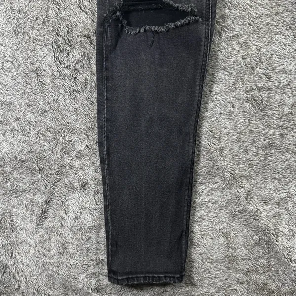 American Eagle Denim Jeans Stretch Distressed Jeans Women's 0 Black - Image 3