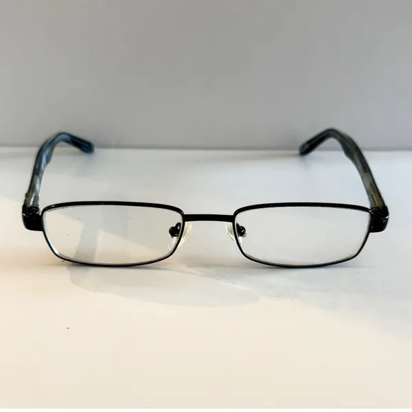 Ray-Ban Eyeglasses Black Rectangular Designer Frames - Image 3