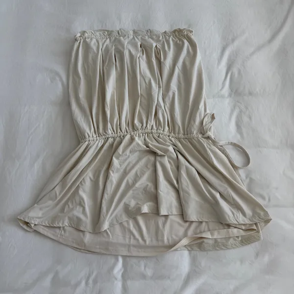 Peppermayo Leighton Mini Dress Ivory S/M - Image 5