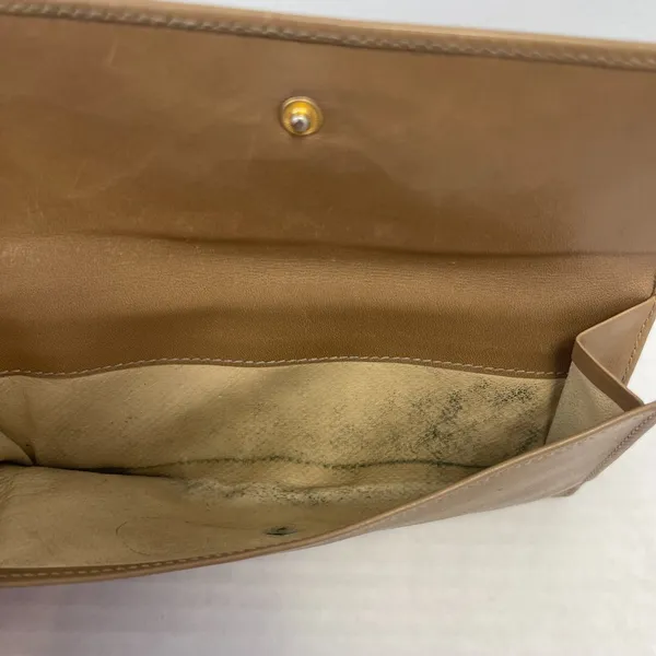 Gucci Bamboo Bi-Fold Leather Wallet in Tan - Preowned - Image 8