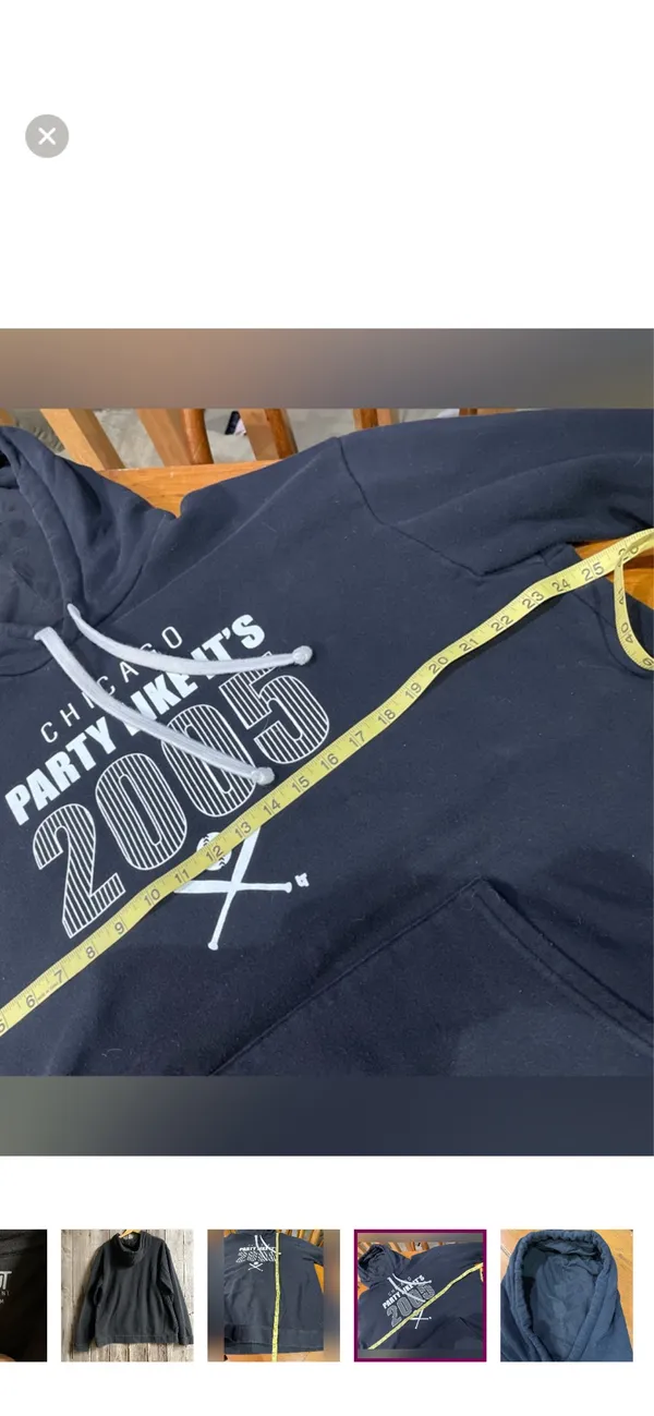 CHICAGO WHITE SOX “Party Like It’s 2005” Black Size L - Image 6