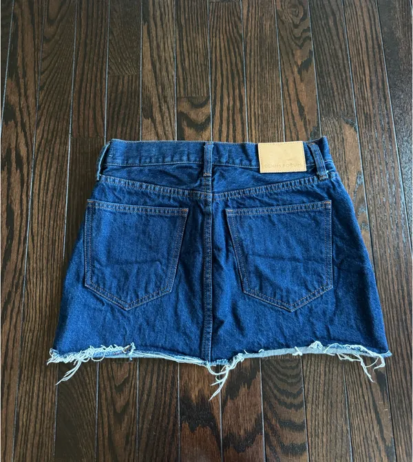 Aritzia denim forum mini skirt - Image 2
