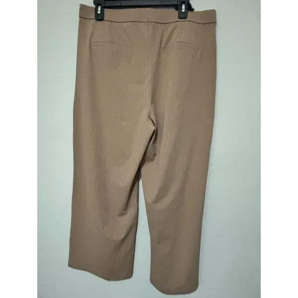 NEW Halara Flex Women's High Waisted Side Pocket Trousers Pants XL Beige - Image 2