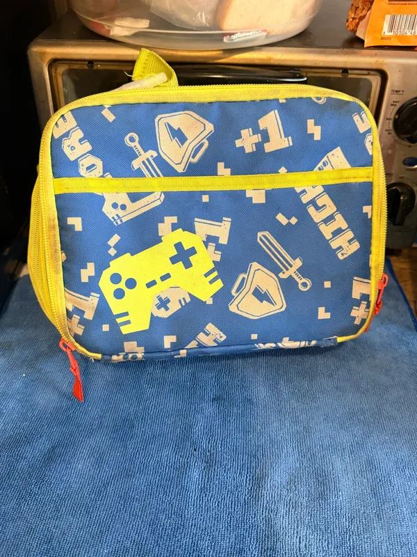 Target Blue "High Score" Gaming Backpack and Lunch Bag Set - Image 4
