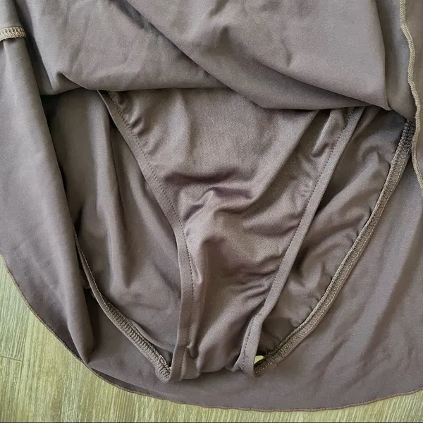 La Cabana brown bathing suit skirt bottom - Image 4