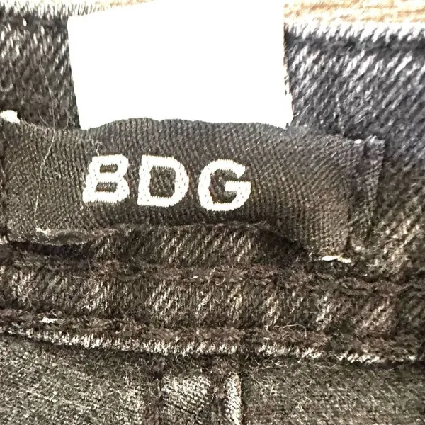 BDG washed black denim overalls - Image 11