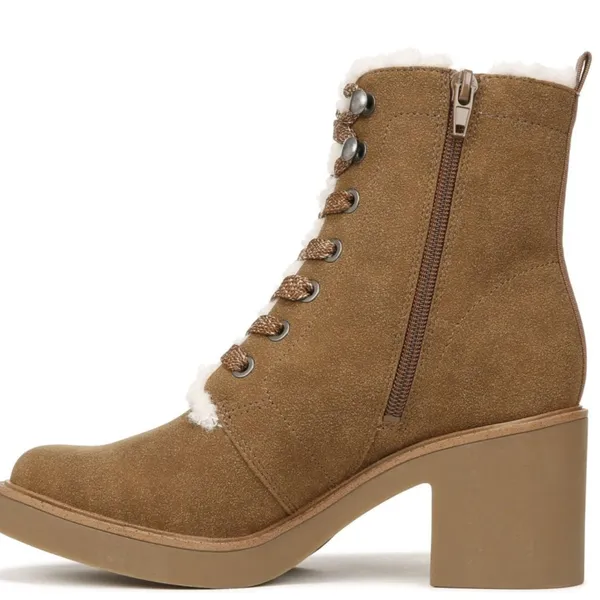 NWT LifeStride Heels LifeStride | Rhodes Cozy Boot Sherpa Lined Suede Leather - Image 6