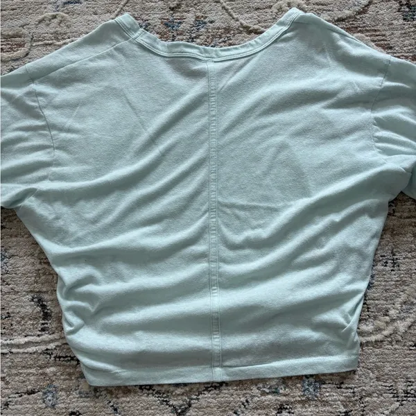 Free People Movement Top‎ Womens XS Melrose Star Light Green Beachy Gym Workout - Image 3