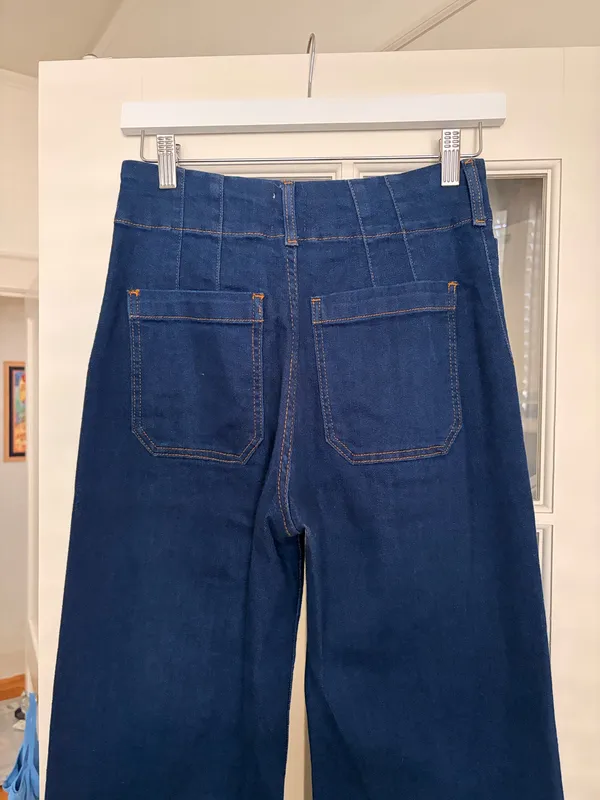 Maeve Colette High Rise Wide Leg Jeans - Image 7