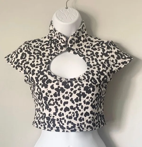 Cow Print Top - Image 2