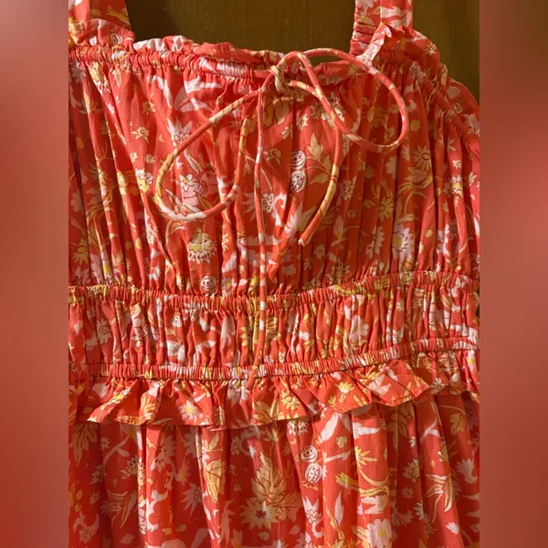 J. Crew Ruffle-Trim Tiered Maxi Dress in Sunny Blooms - Image 5