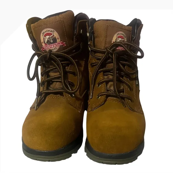 Brahma Work Boots‎ Women's Brown Waterproof Steel Toe WMBR0442000 Size 9 - Image 3