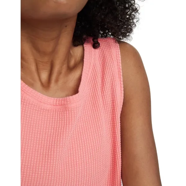 OFFLINE By Aerie Wow! Waffle Tank Top size small color rose pink soft shirt Euc - Image 5