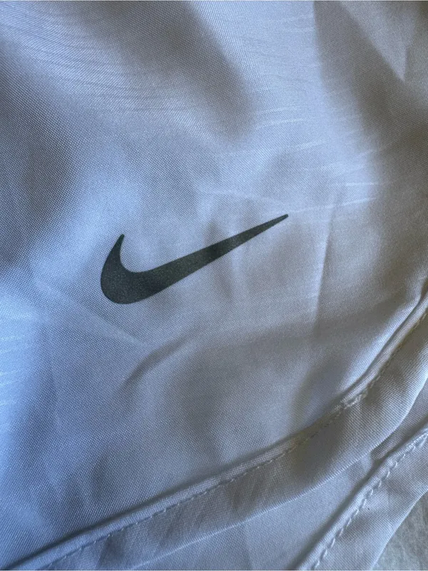 Nike White Women's Athletic Running Shorts - Image 4