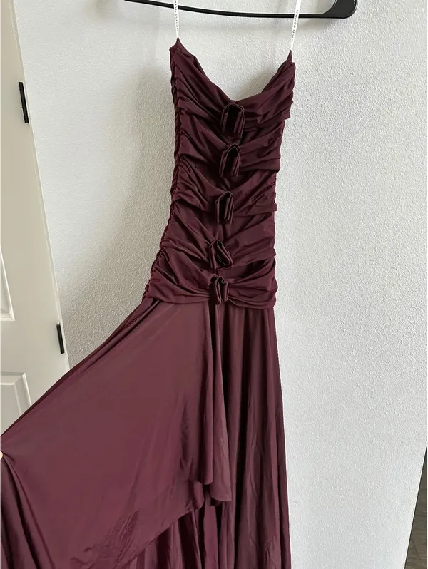 Maygel Coronel Andi Dress Size S/M Vino NEW - Image 4