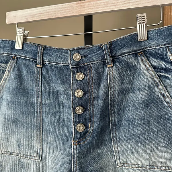Free People We The Free Jesse Carpenter Denim Short - 27 - Image 3