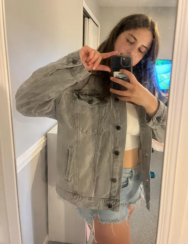 Hello Molly Denim Jacket - Image 2